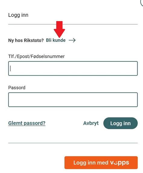 old norsk rikstoto min side.